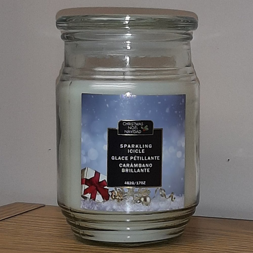 Candle "Sparkling Icicle" NEW